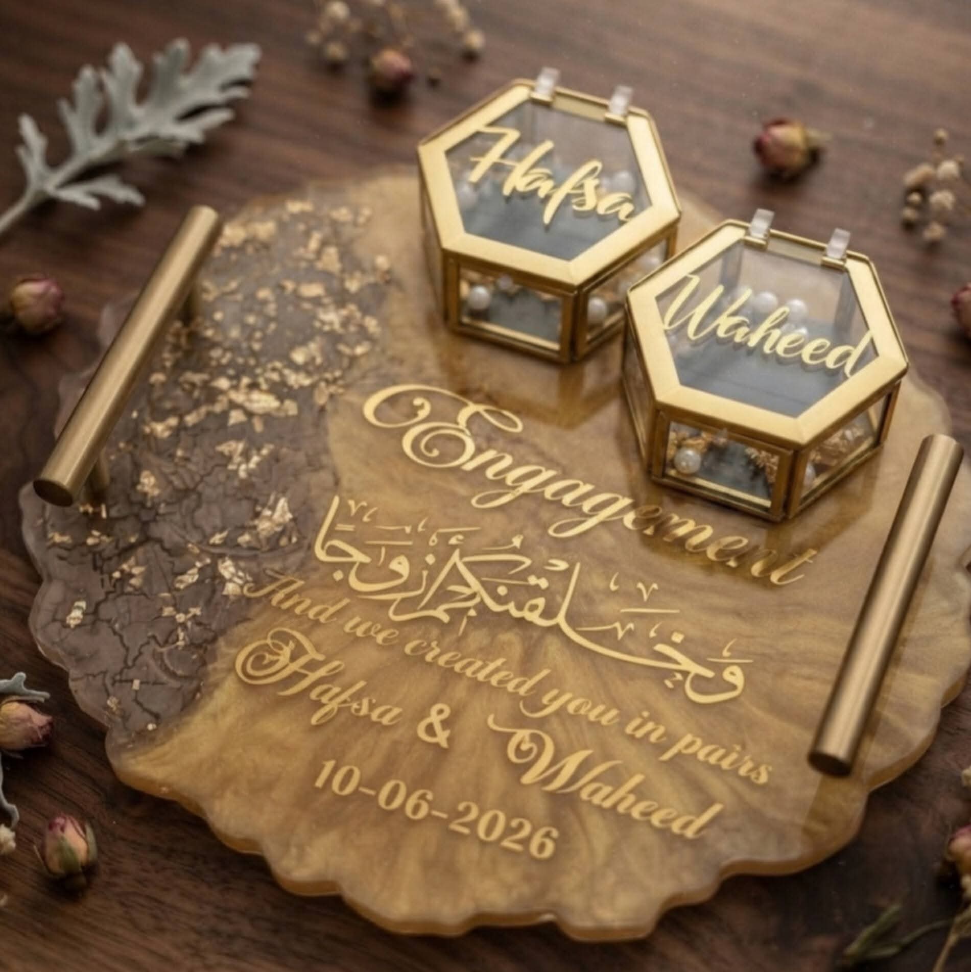 Customized Engagement Resin Tray
